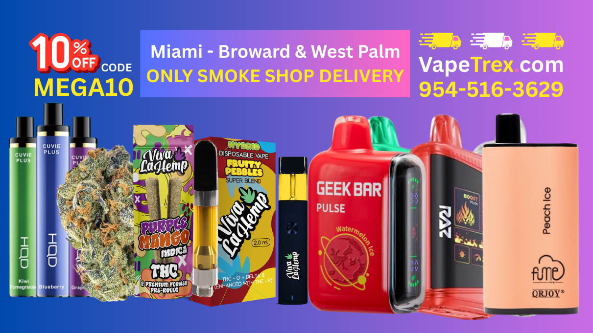 VapeTrex.com Miami's Top Smoke Shop Delivery HQDfume VapeTrex.com Miami's Top Smoke Shop Delivery HQDfume
