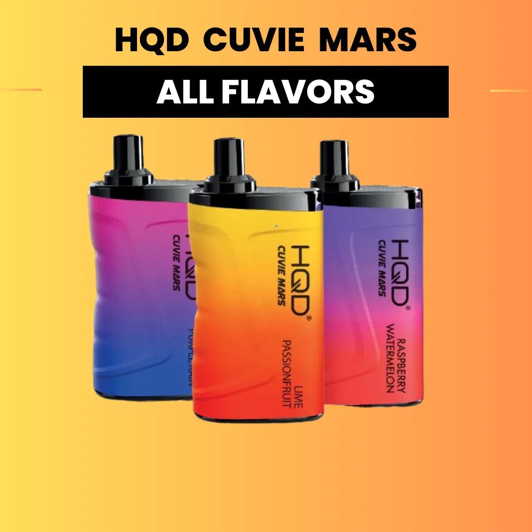 HQD CUVIE MARS - 8000 Puffs 30% OFF  HQDfume