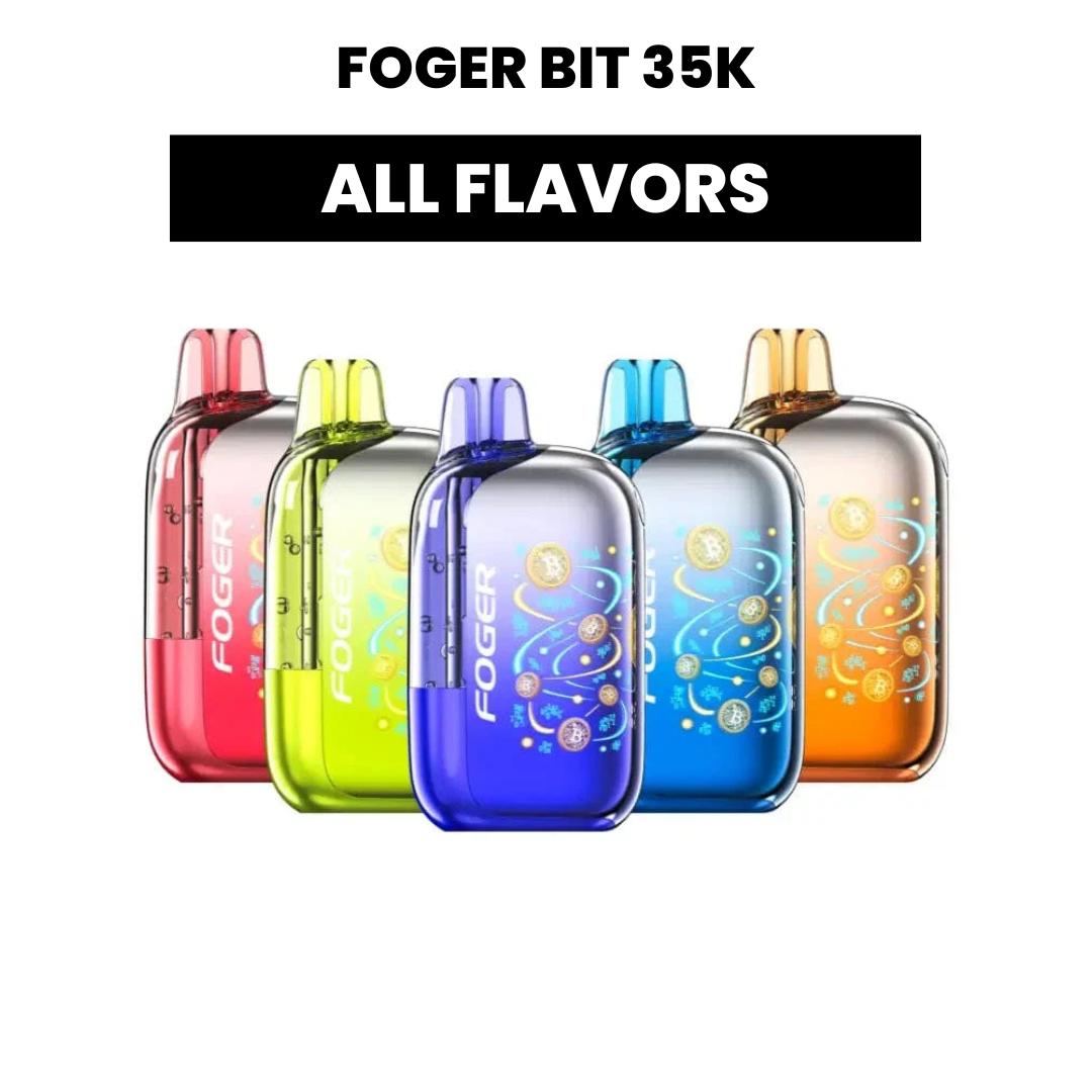 Foger Bit 35K Disposable Vape | 35,000 Puffs Dual Mode – HQDfume