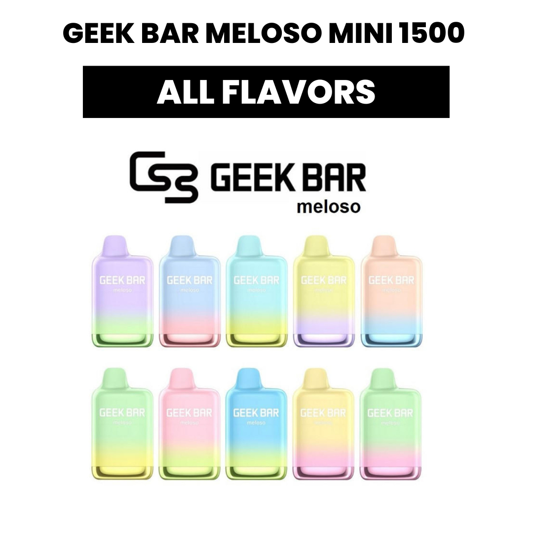mini geek bar flavors Geek Bar Meloso MINI 1500 Disposable