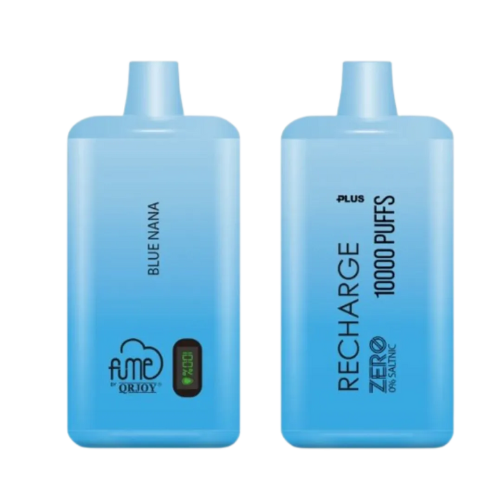 Blue Nanna FUME RECHARGE 10K Zero Nicotine Disposable Vape