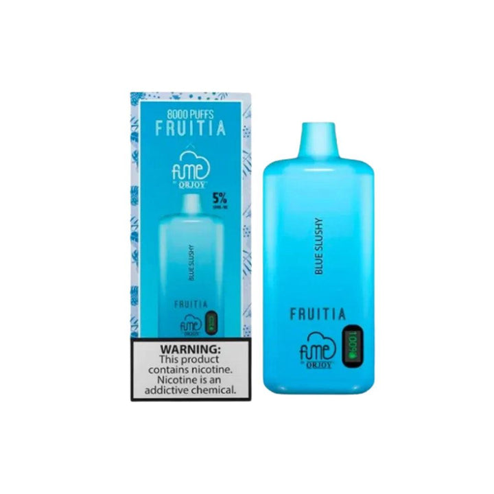 Blue Slushy FRUITIA x Fume Disposable Vape 8,000 Puffs