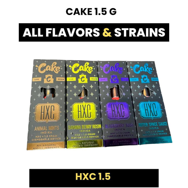 CAKE 1.5 G HXC disposable