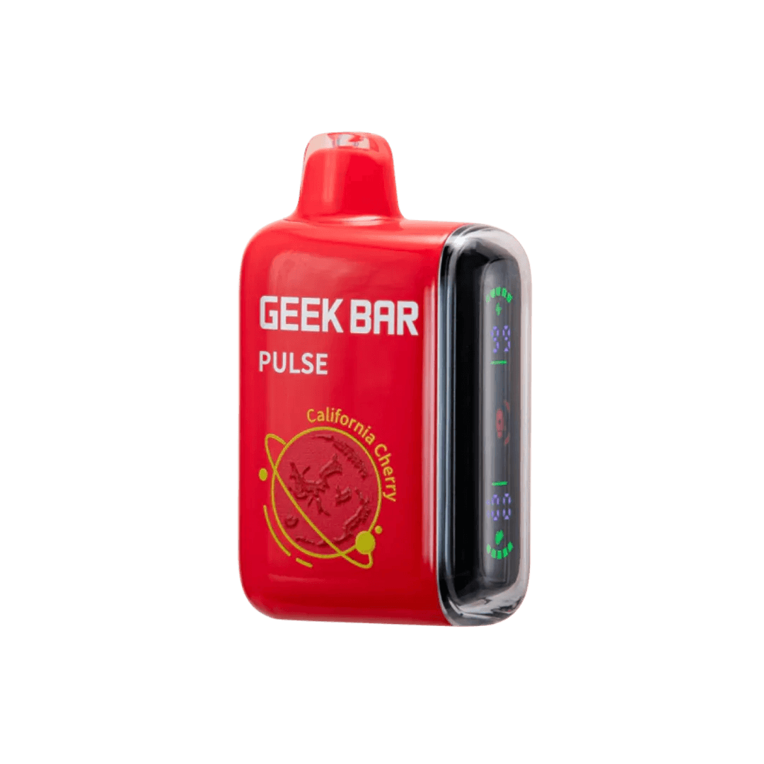 Geek Bar California Cherry Flavor Kalifornische Kirsche Geek Bar Pulse 15000 Puffs - FIRE ElF California Cherry Geek Bar Pulse X Geek Bar California Cherry Flavor Kalifornische Kirsche Geek Bar Pulse 15000 Puffs - FIRE ElF California Cherry Geek Bar Pulse X