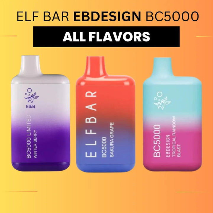 ELF BAR EBDESIGN BC5000 Disposable Vape