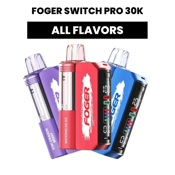 Foger Switch Pro 30K Disposable Vape KIT