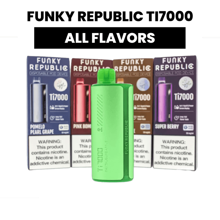 Funky Republic Ti7000 Disposable 