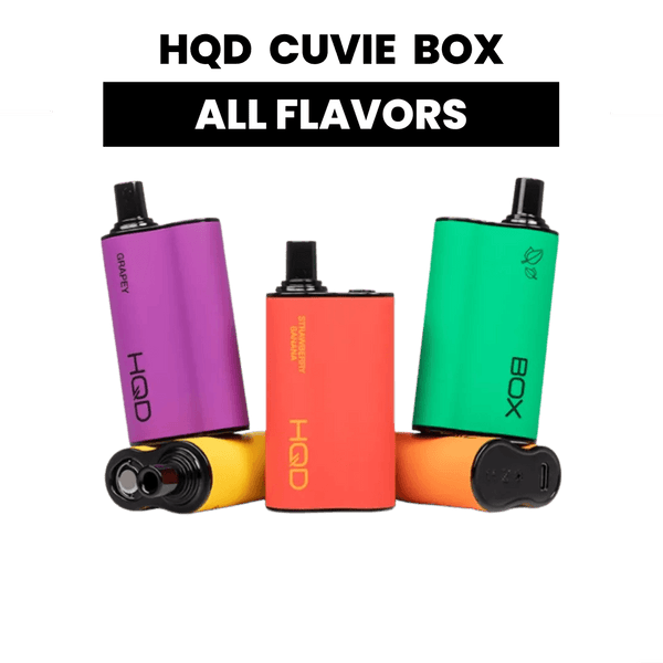 HQD CUVIE BOX - 5500 Puffs30% OFF HQDfume HQD CUVIE BOX - 5500 Puffs30% OFF HQDfume