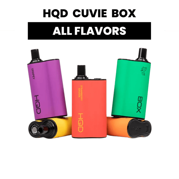 HQD  CUVIE  BOX Disposable 