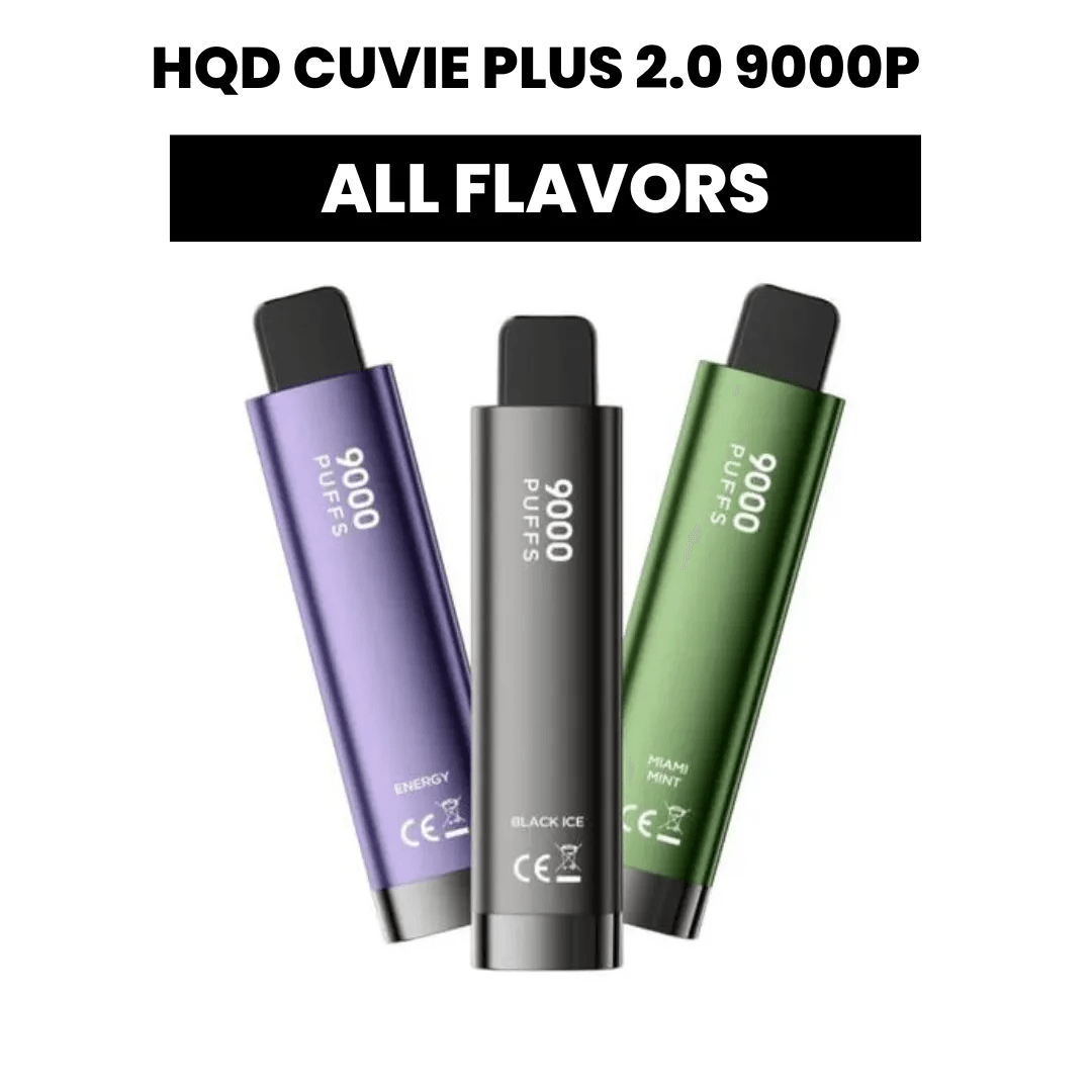 HQD Cuvie Plus 2.0 Disposable Vape - 30% OFF All Flavors – HQDfume