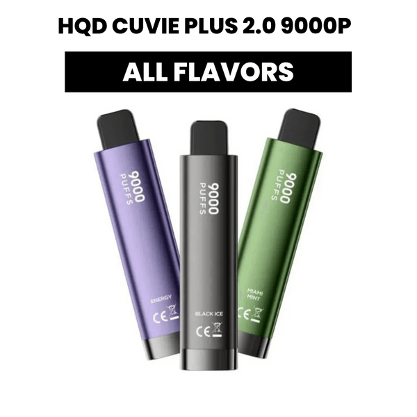 HQD CUVIE PLUS 2.0 9000 Puffs 30% OFF HQDfume HQD CUVIE PLUS 2.0 9000 Puffs 30% OFF HQDfume