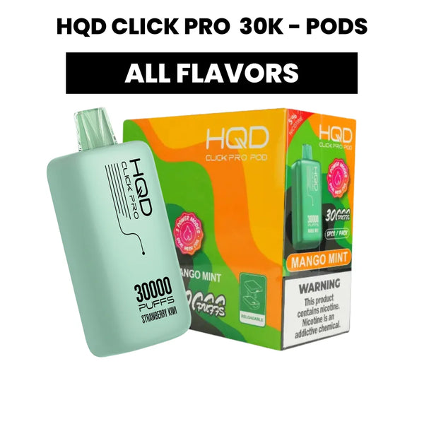 HQD Click Pro 30k - pods HQDfume HQD Click Pro 30k - pods HQDfume