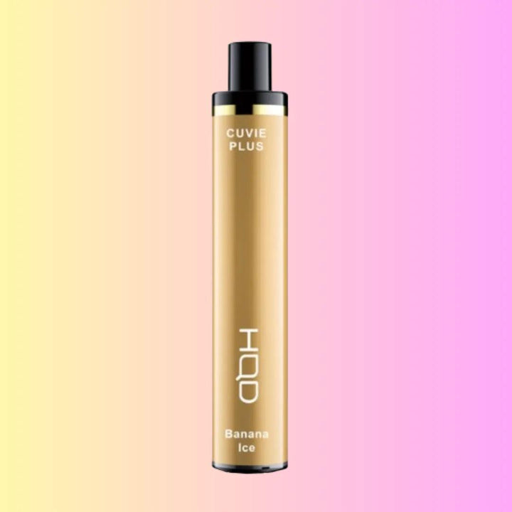 HQD Cuvie Plus  Banana Ice vape