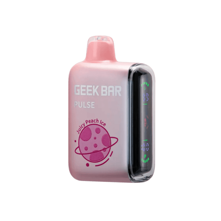 Juicy Peach Ice Geek Bar Pulse Disposable Vape