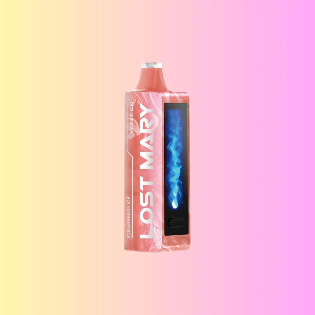 elf bar vape uk Lost Mary Strawberry Ice Lost Mary MO20000 PRO Strawberry Ice How To Use