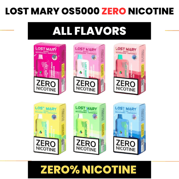 Lost Mary 5000 Puffs Zero Nic