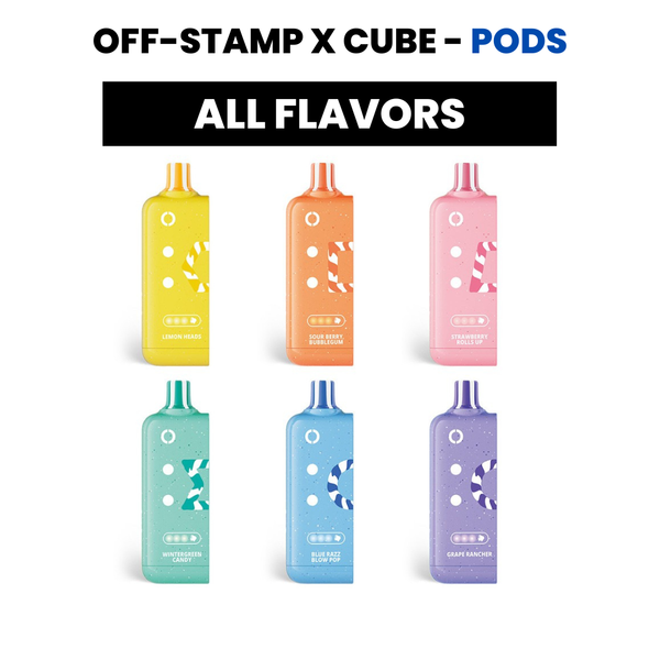 Off Stamp X-Cube disposable Vape PODS
