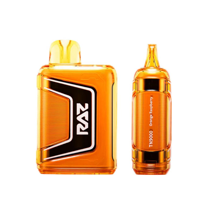 Orange Raspberry RAZ TN9000 Disposable vape 