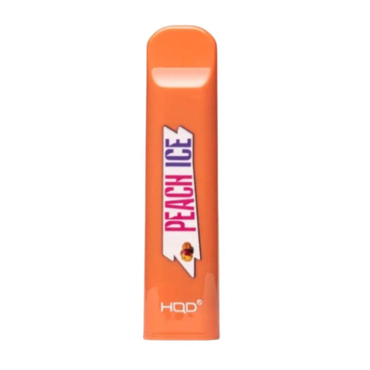 Peach Ice HQD Cuvie v1 Disposable Vape - 300 Puffs