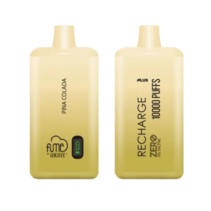 Pina Colada FUME RECHARGE 10K Zero Nicotine Disposable Vape