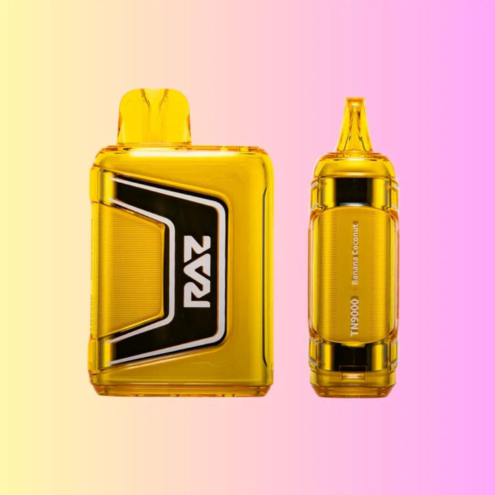 Banana Coconut RAZ TN9000 Disposable Vape 30% OFF HQDfume Banana Coconut RAZ TN9000 Disposable Vape 30% OFF HQDfume