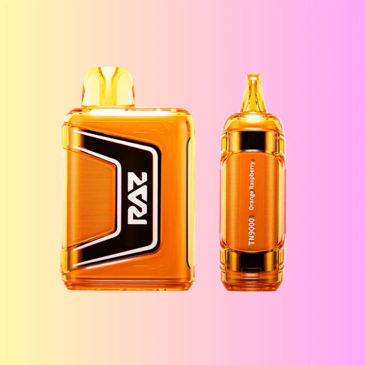 Orange Raspberry RAZ TN9000 Disposable Vape ⚡30% OFF – HQDfume