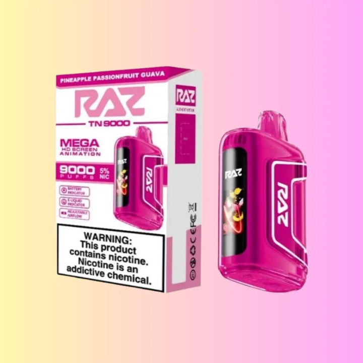 RAZ TN9000 Disposable Vape - Pineapple Passion Fruit Guava