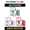 RAZ TN9000 - ZERO NICOTINE VAPE