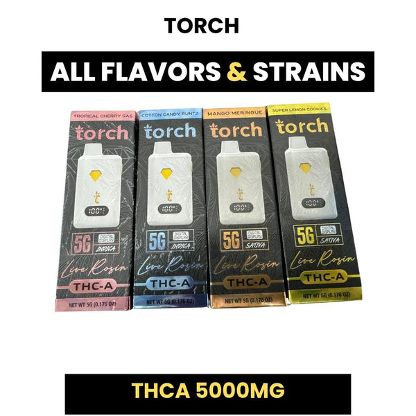 TORCH 5G THCA LIVE RASIN DISPOSABLE