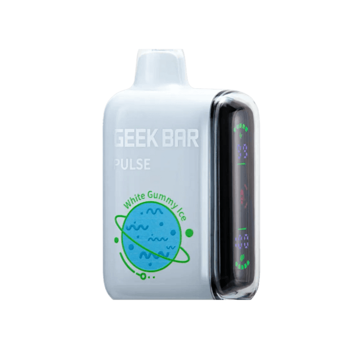 White Gummy Ice Geek Bar Pulse Disposable Vape