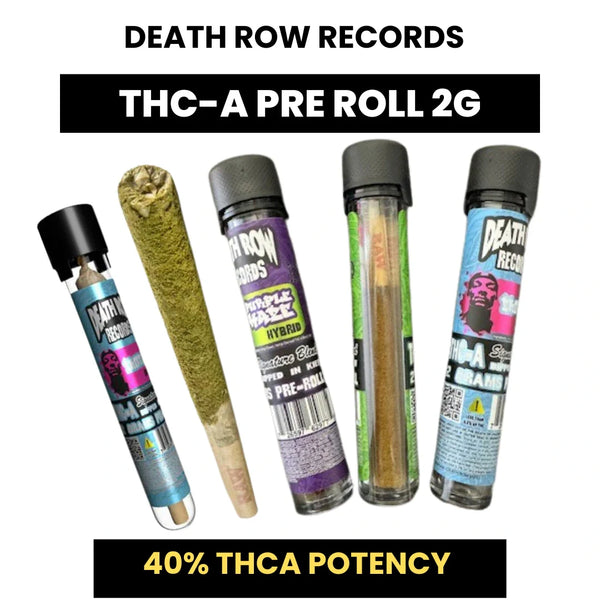 Death Row Records Signature Blend THC-A Pre Roll 2g