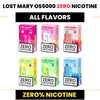 lost Mary  5,000 Puffs Zero Nicotine