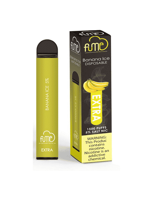 Fume Extra Disposable - Banana Ice