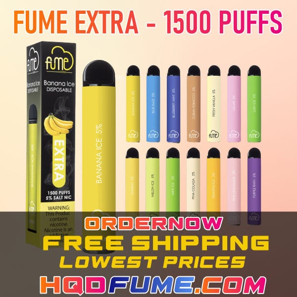 ALL FLAVORS - FUME EXTRA DISPOSABLE