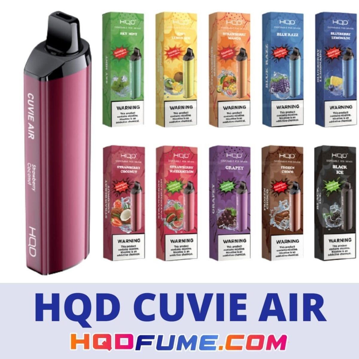 HQD Cuvie Air упаковка