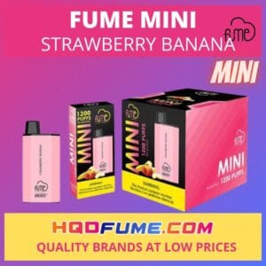 FUME MINI disposable vape STRAWBERRY BANANA