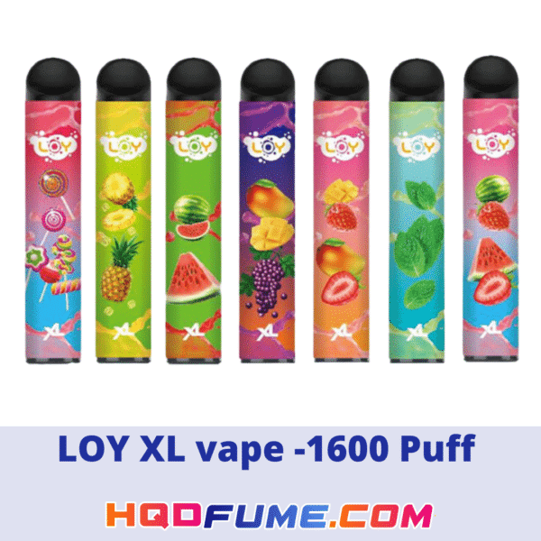 LOY XL 1600 Puff Disposable Vape - FREE SHIPPING | 1600 Puffs - Loy