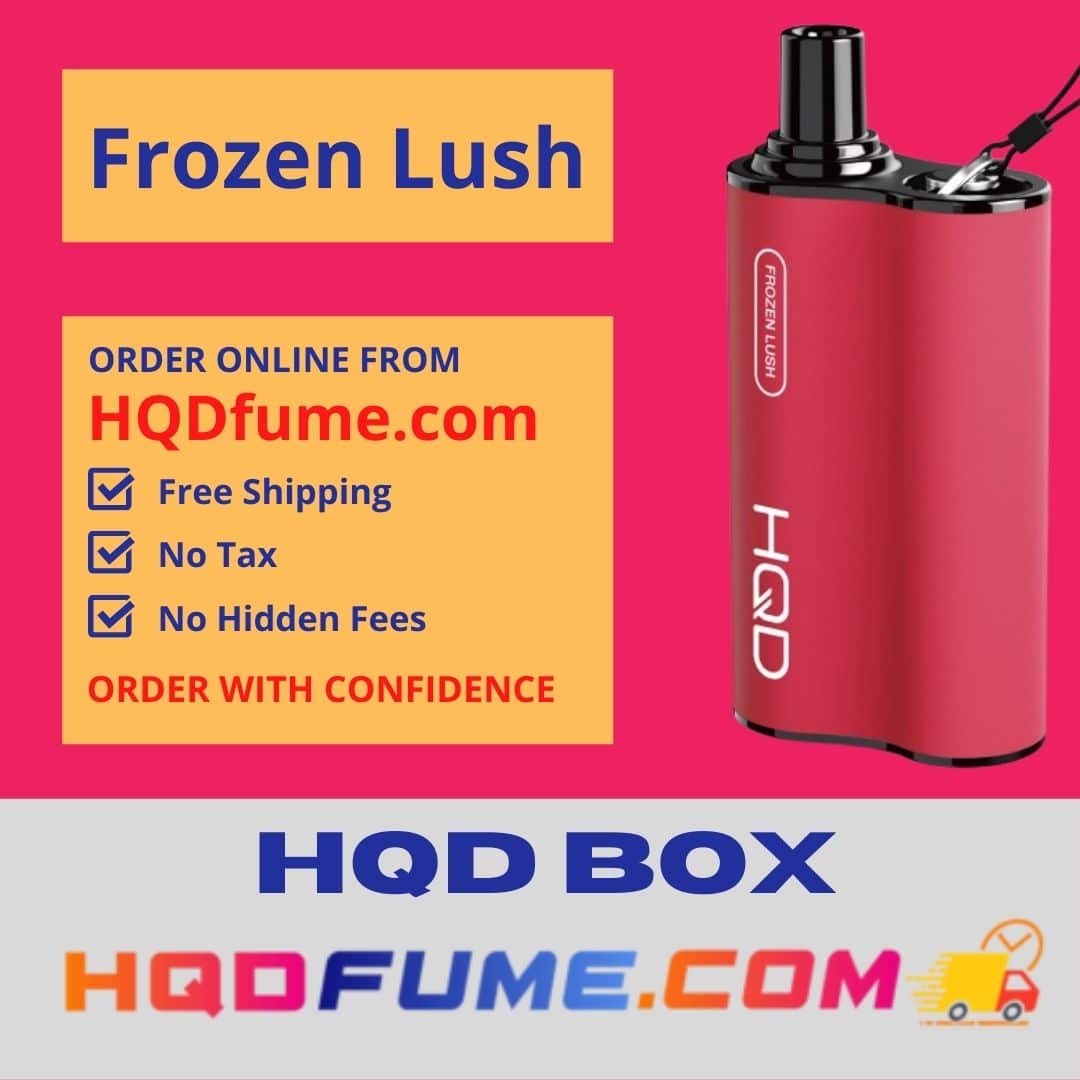 Frozen Lush HQD Cuvie Box