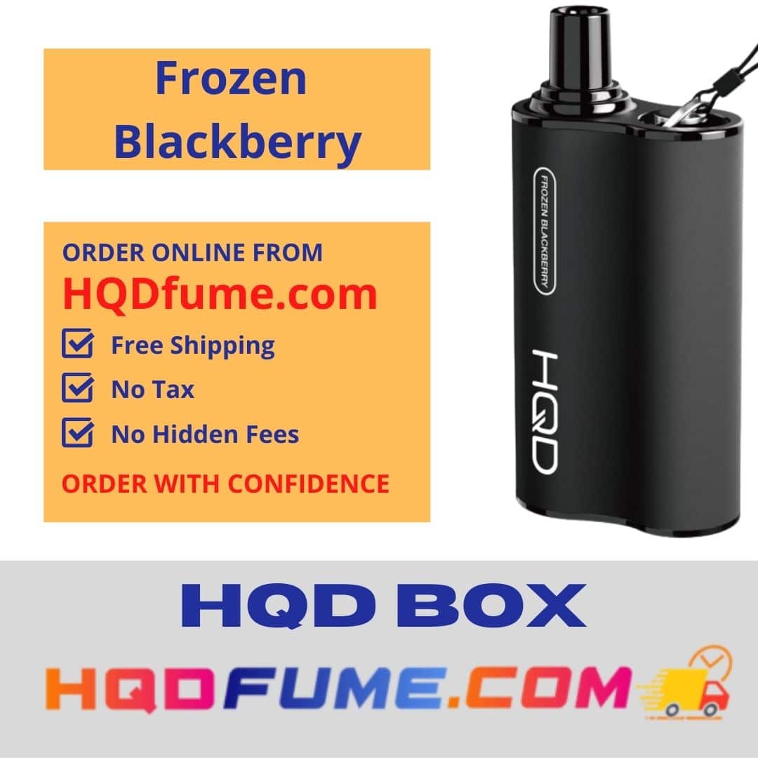 HQD Box Frozen Blackberry