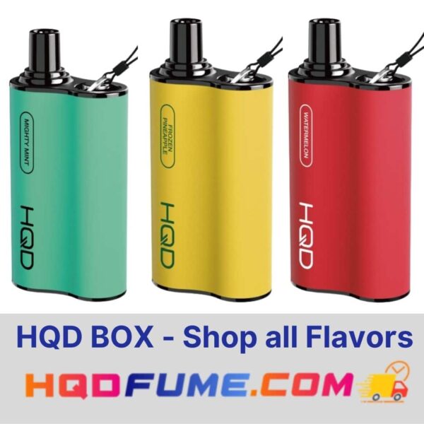 HQD Box Shop all flavors