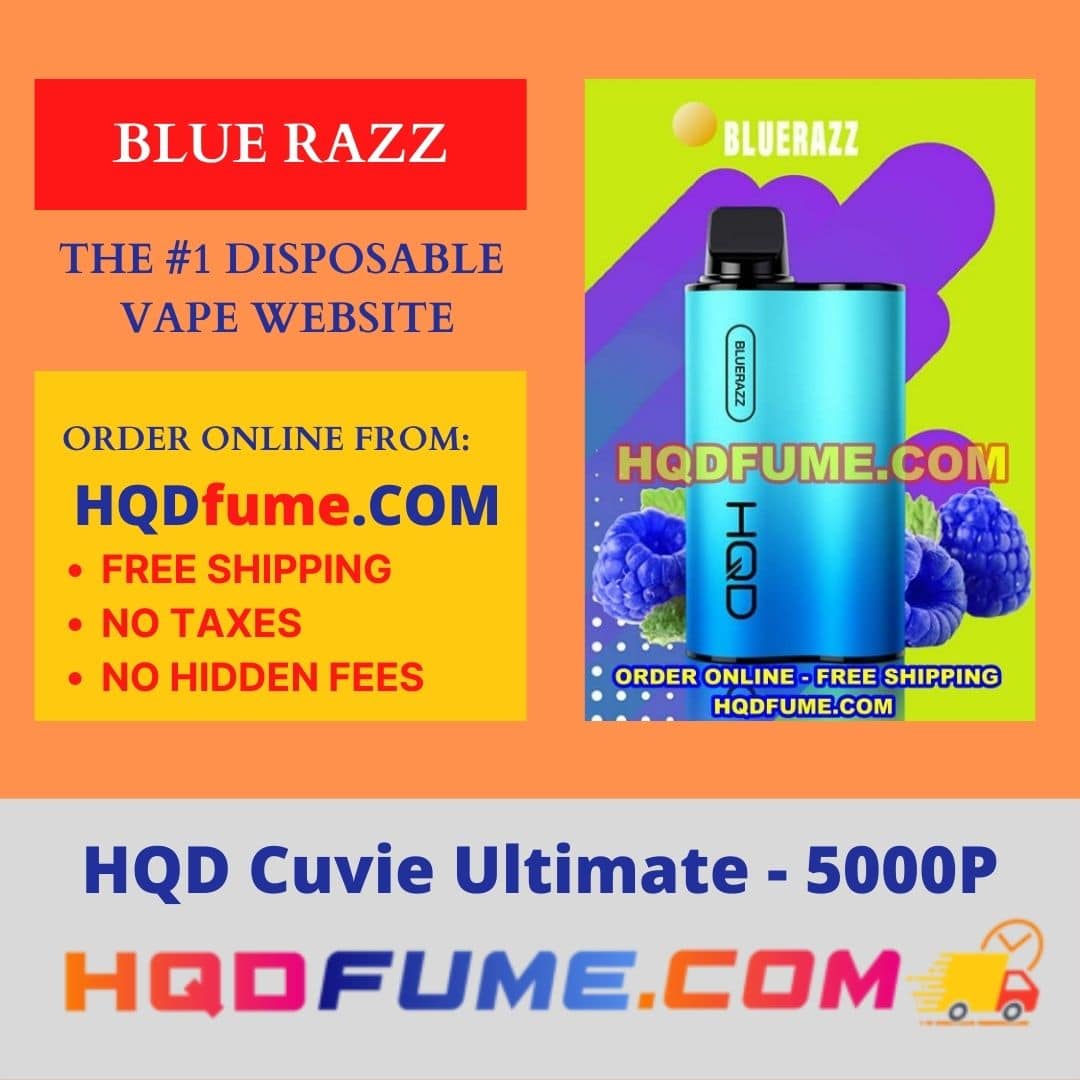 HQD Cuvie Ultimate bluerazz