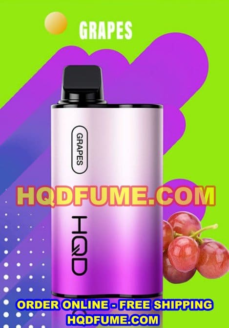 HQD Cuvie Ultimate disposable vape 5000 Puffs - grapes