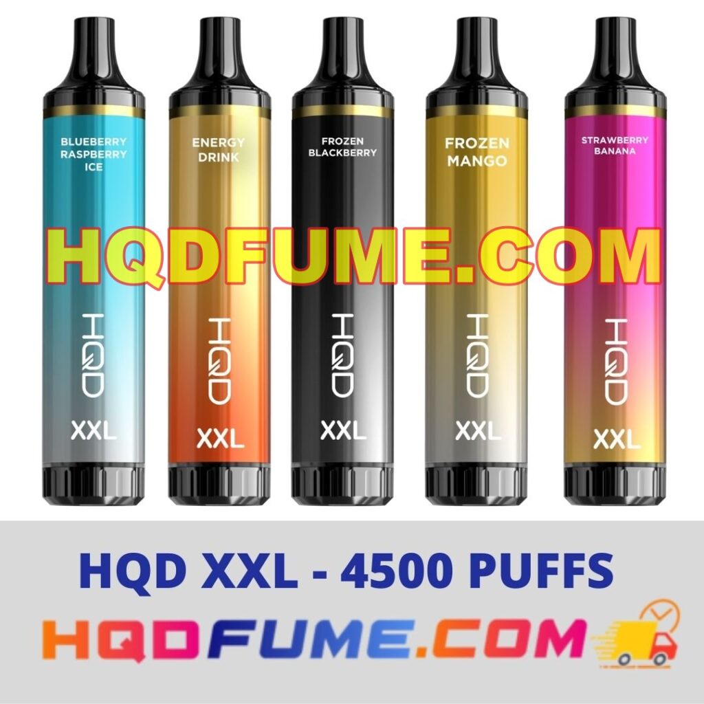 HQD XXL Cuvie pro Disposable vape - 4500 puffs hqd xxl