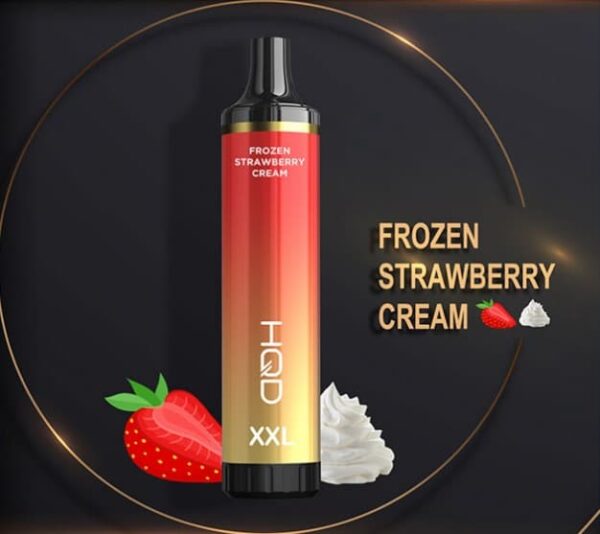 Frozen Strawberry Cream HQD XXL disposable vape