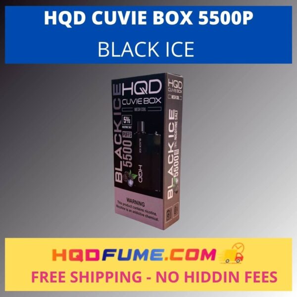 BLACK ICE HQD CUVIE BOX
