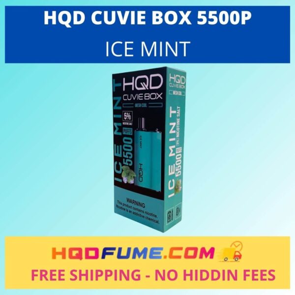 ICE MINT HQD CUVIE BOX