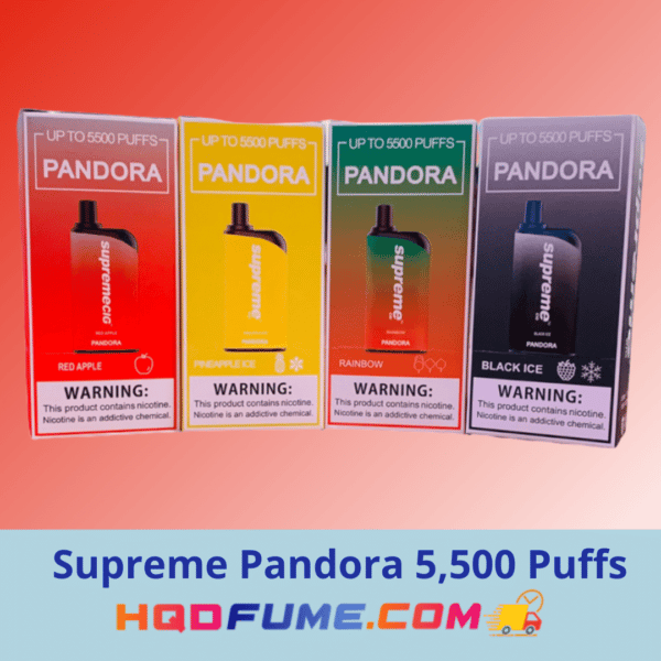 Supreme Pandora Disposable Vape 5500 puffs