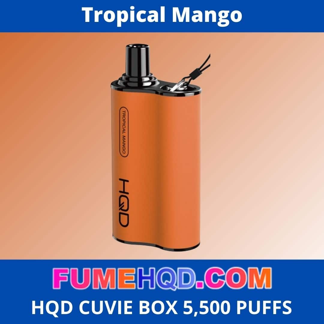 Tropical Mango HQD CUVIE BOX 5,500 PUFFS