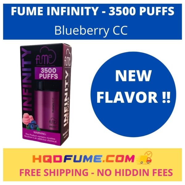fume infinity Blueberry CC