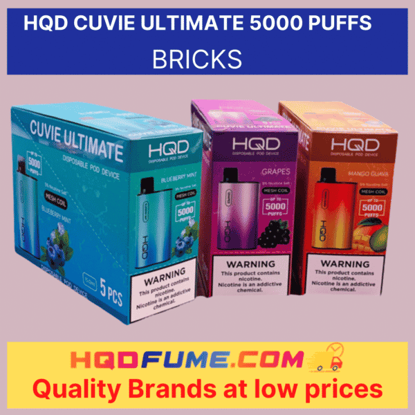 hqd cuvie ultimate 5000 puffs